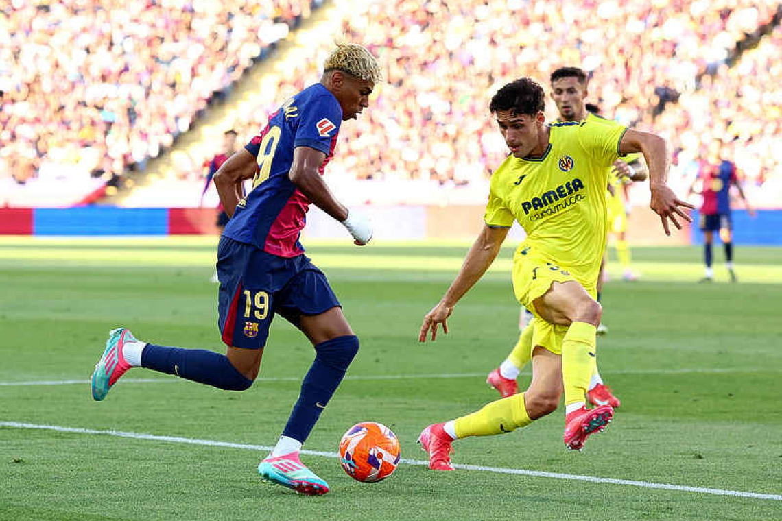 Villarreal shock Barcelona to dampen title celebrations