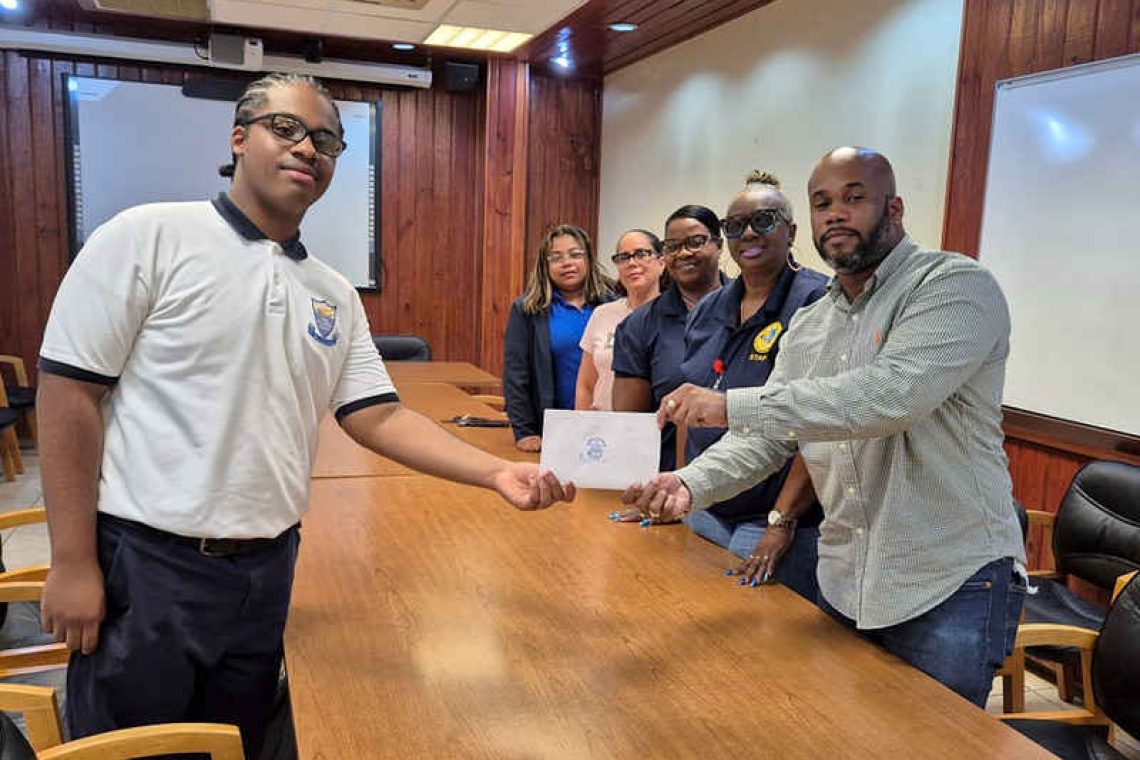Keenan Benjamin receives support  from police union for educational trip