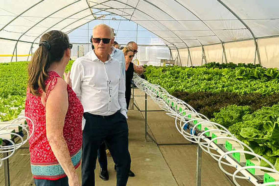 Dutch Govt. launches 24 million euro  strategy to boost food security of BES