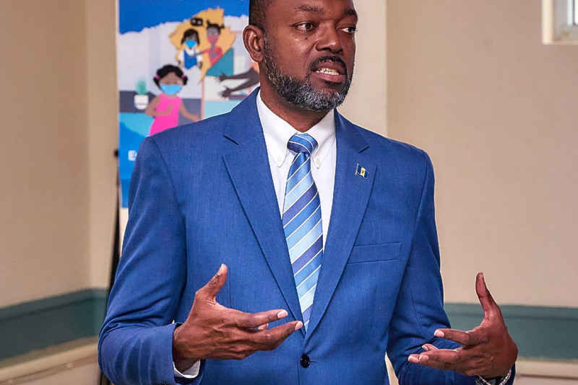    Minister rejects claims foreign workers  replacing Barbadians in building boom