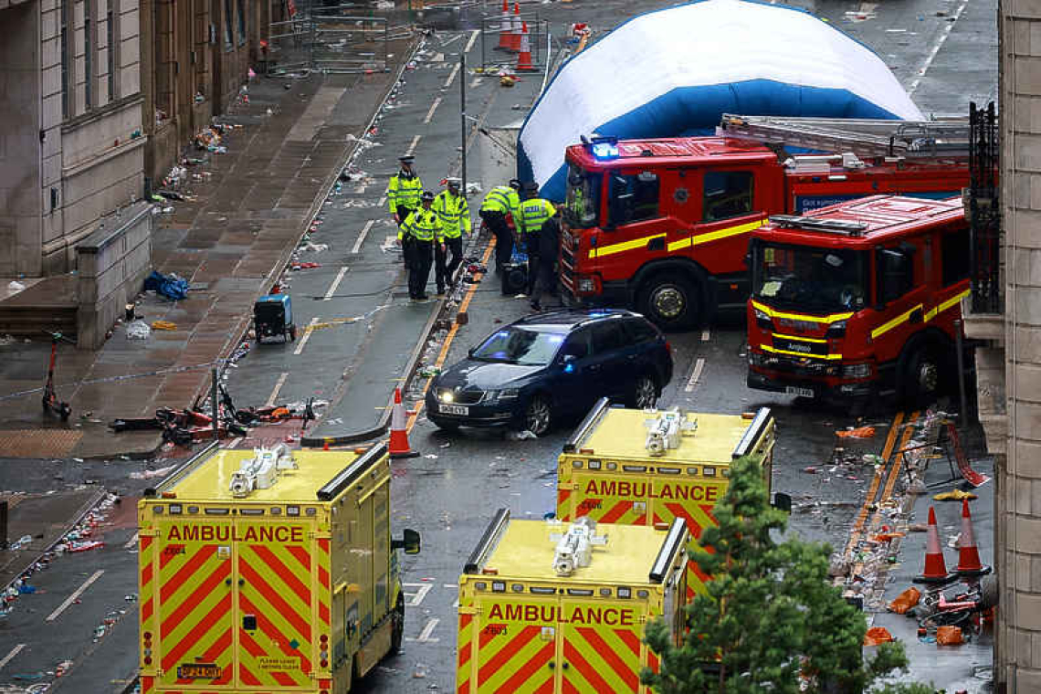 Car ploughs into fans at Liverpool parade, 27 in hospital