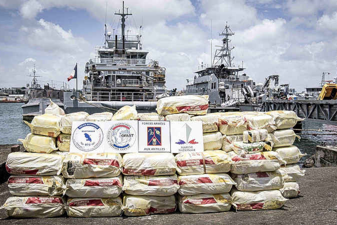 Armed Forces of the Antilles  seize four tons of narcotics
