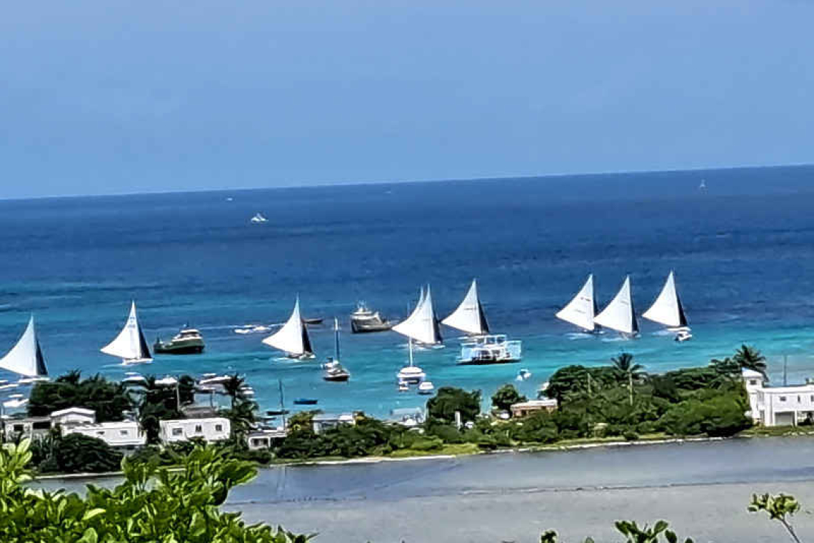 Round-the-Island boat  race attracts large crowds