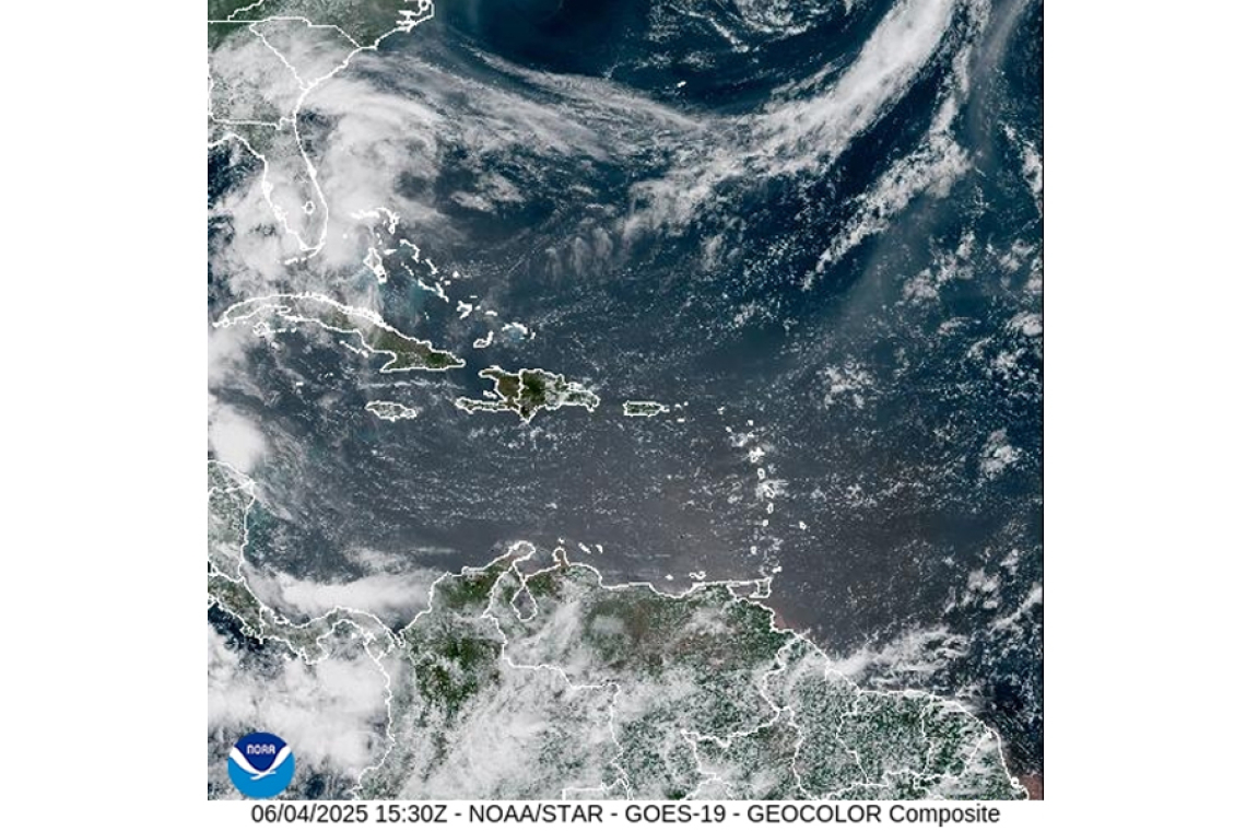 PUBLIC WEATHER FORECAST FOR ST. MAARTEN