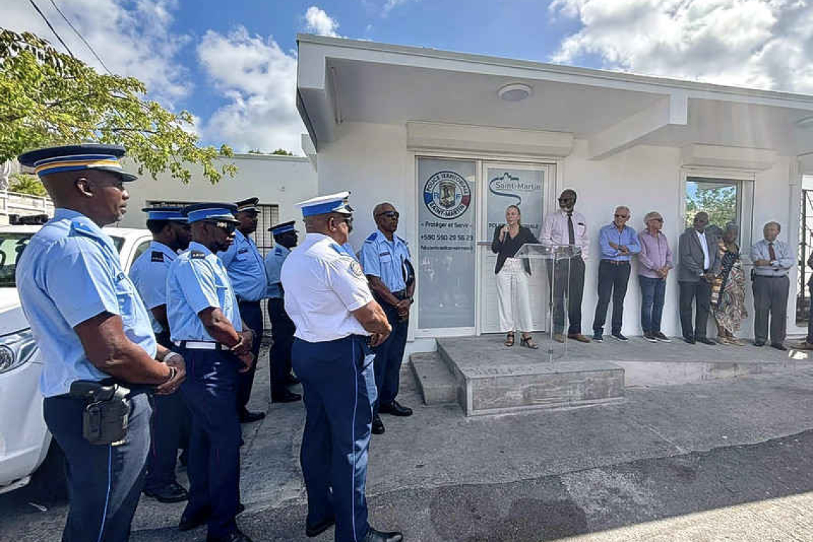 New police station to improve security  inaugurated in Grand Case on Tuesday