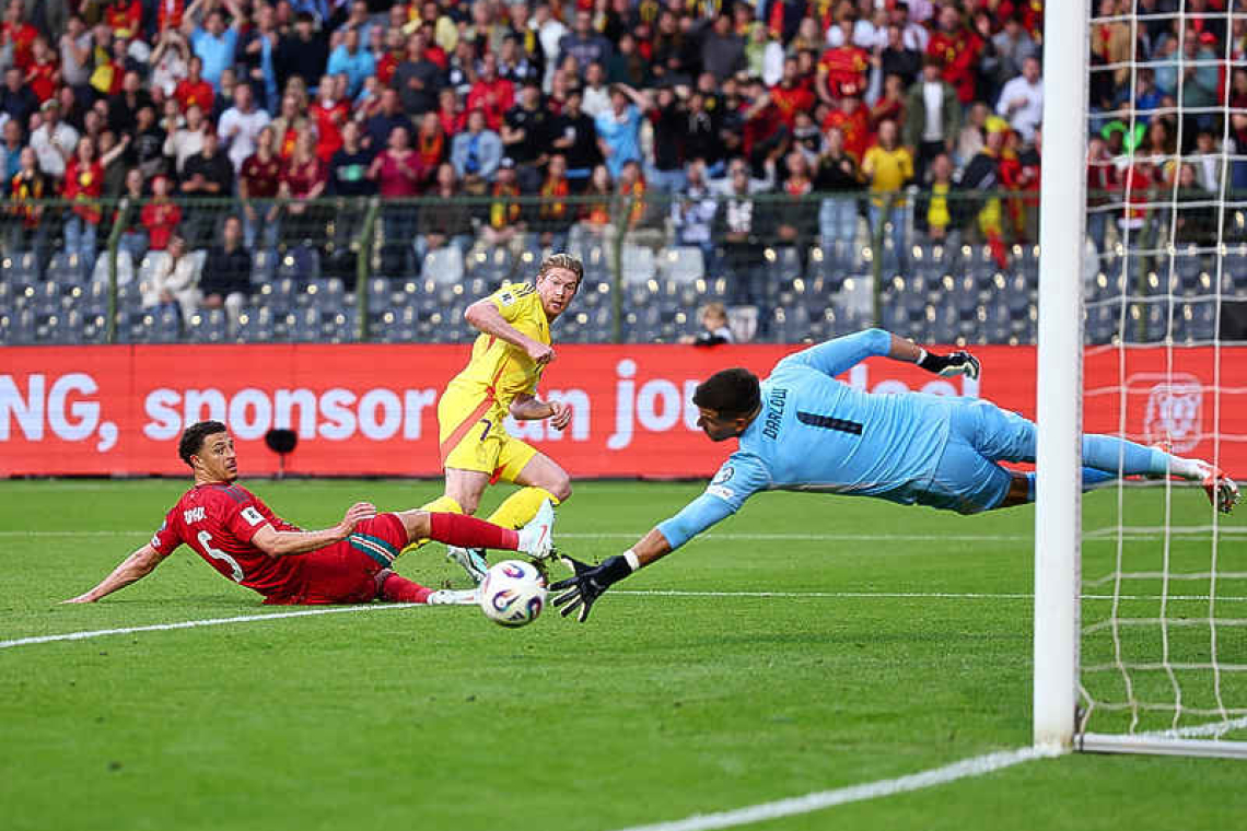 De Bruyne to the rescue as Belgium hold off gallant Welsh fightback   