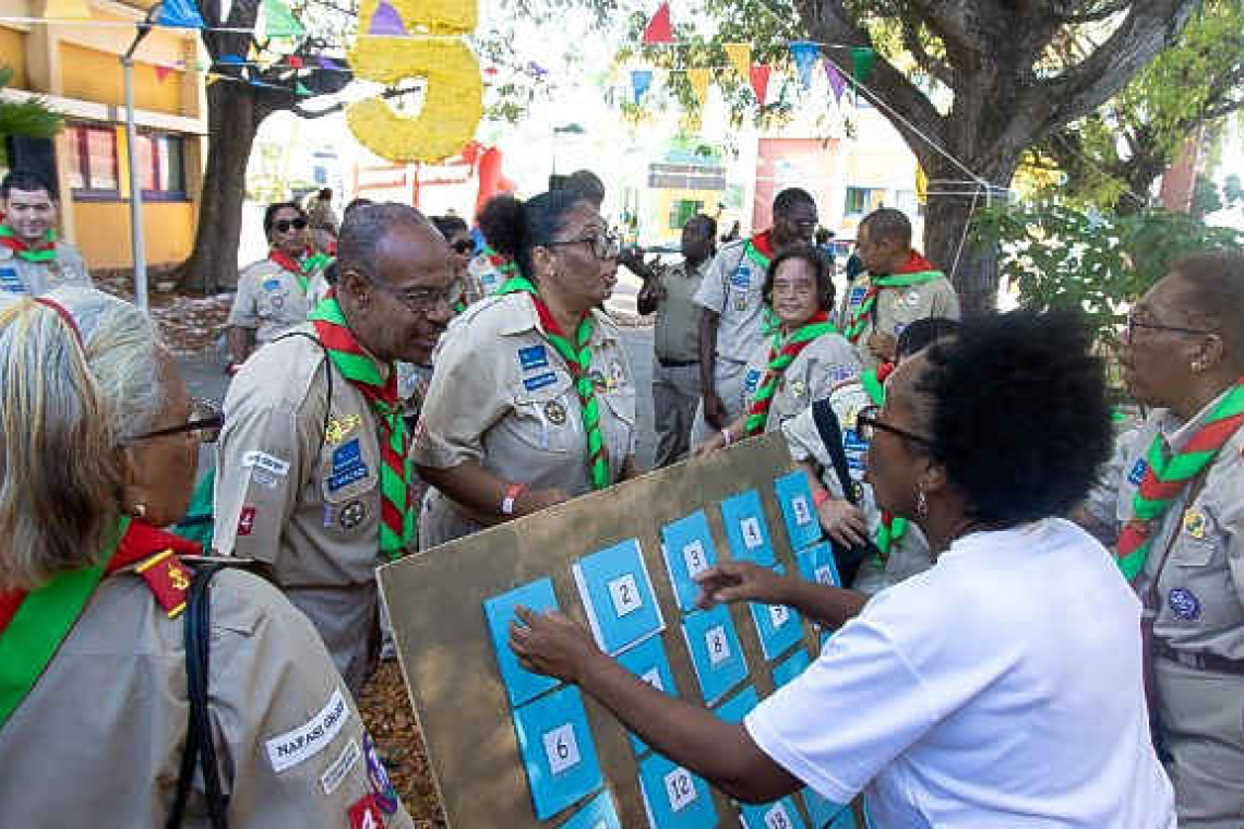 Scouting Antiano  marked 95 years