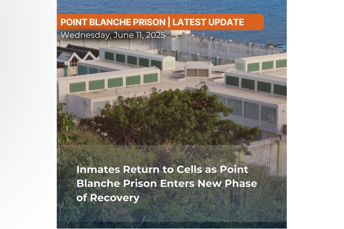 Justice minister complies with court verdict, all  inmates returned to Point Blanche prison cells
