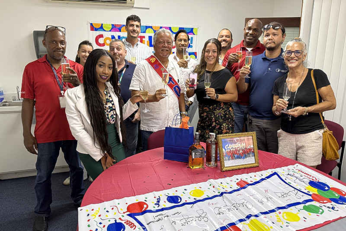 Georges Greaux Jr. celebrates 40 years at  helm of Caribbean Liquors and Tobacco