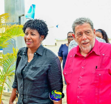 Premier arrives in St. Vincent and  the Grenadines for OECS meeting