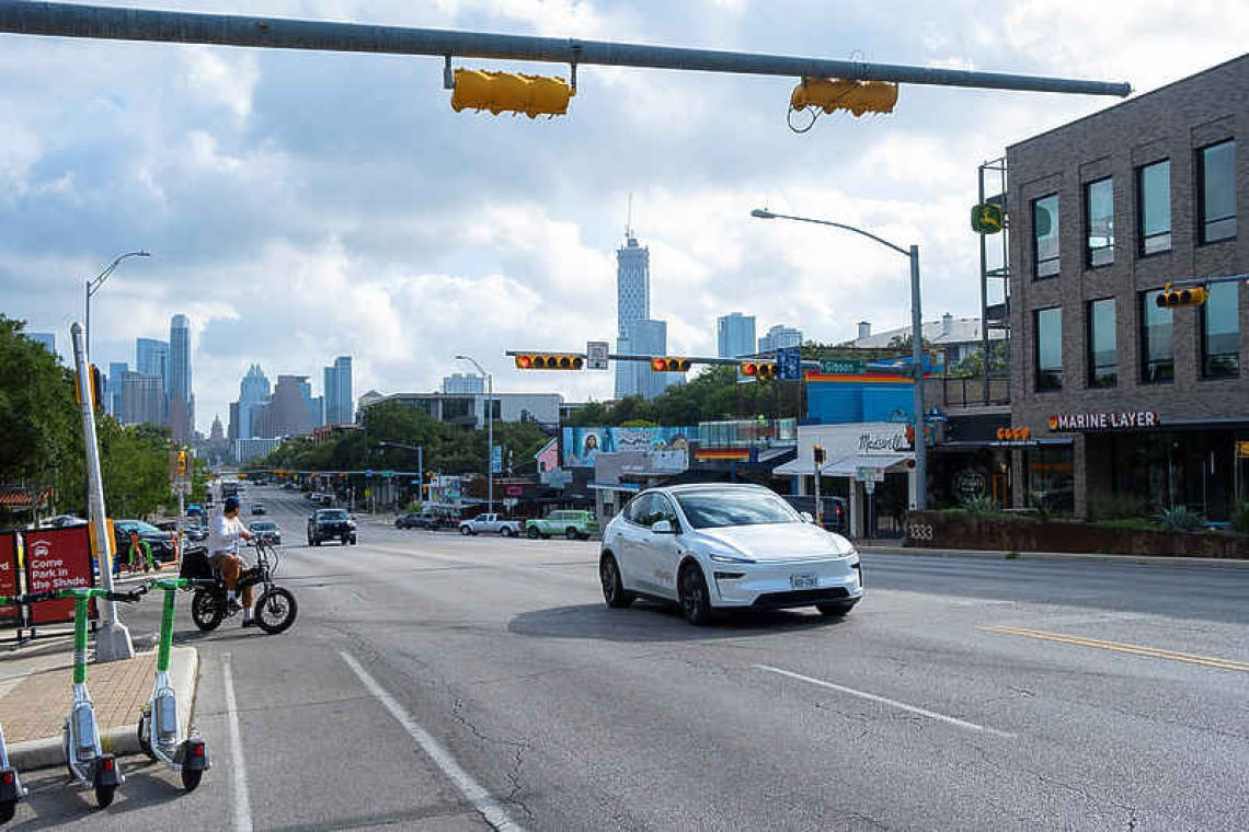 Tesla rolls out robotaxis in Texas test