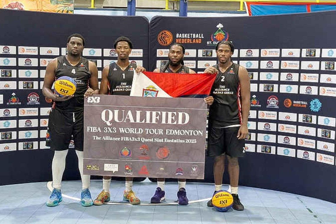 Historic Victory: St. Maarten Wins Alliance  Quest, Qualifies for FIBA 3x3 World Tour