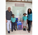 Wever donates audio equipment  to St. Dominic Primary School