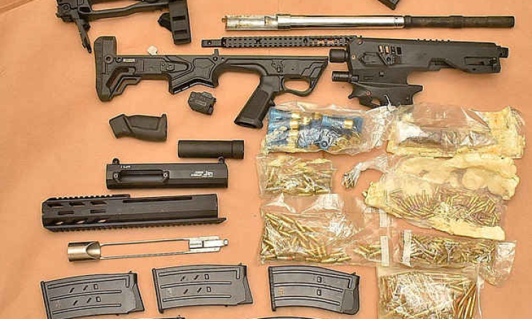 Three arrested, firearms seized  in joint cross-border operation