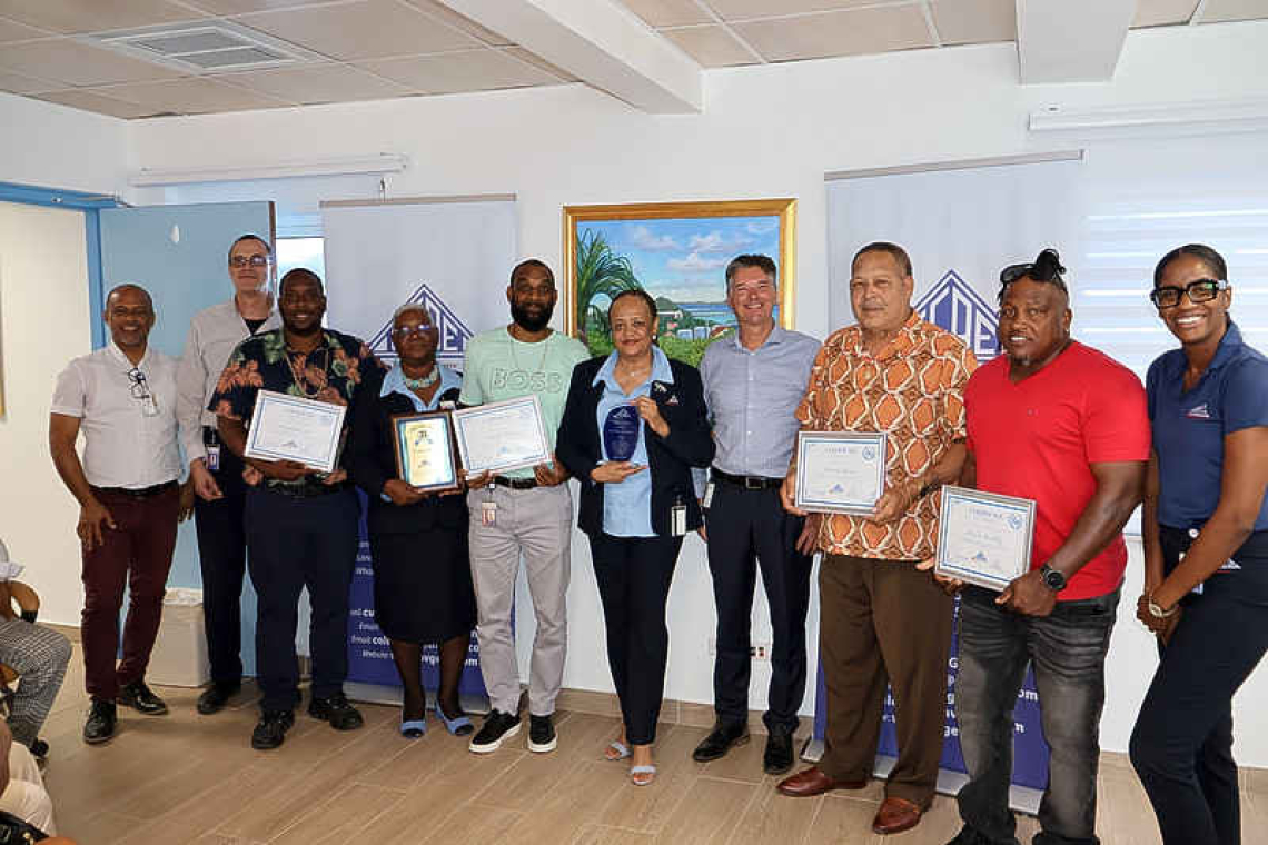 GEBE honours seven staff  for long-standing service