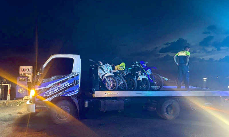 Extensive traffic controls target  scooter and motorcycle riders