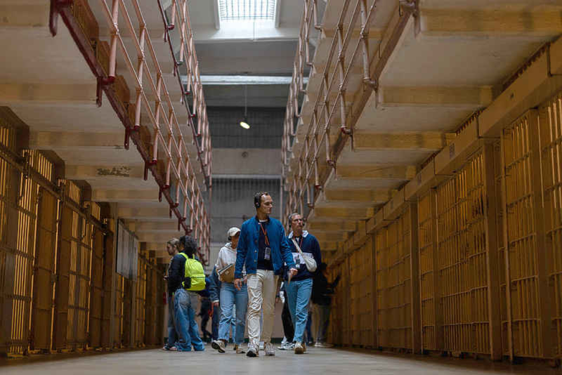 US Attorney General Bondi visits Alcatraz  after Trump call to reopen notorious prison
