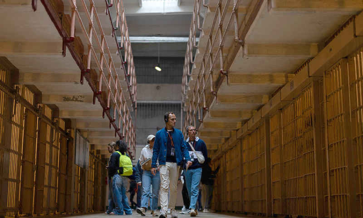 US Attorney General Bondi visits Alcatraz  after Trump call to reopen notorious prison
