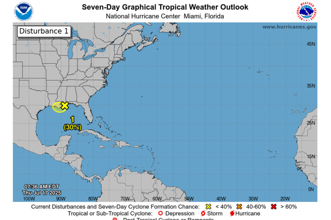 Tropical Weather Outlook