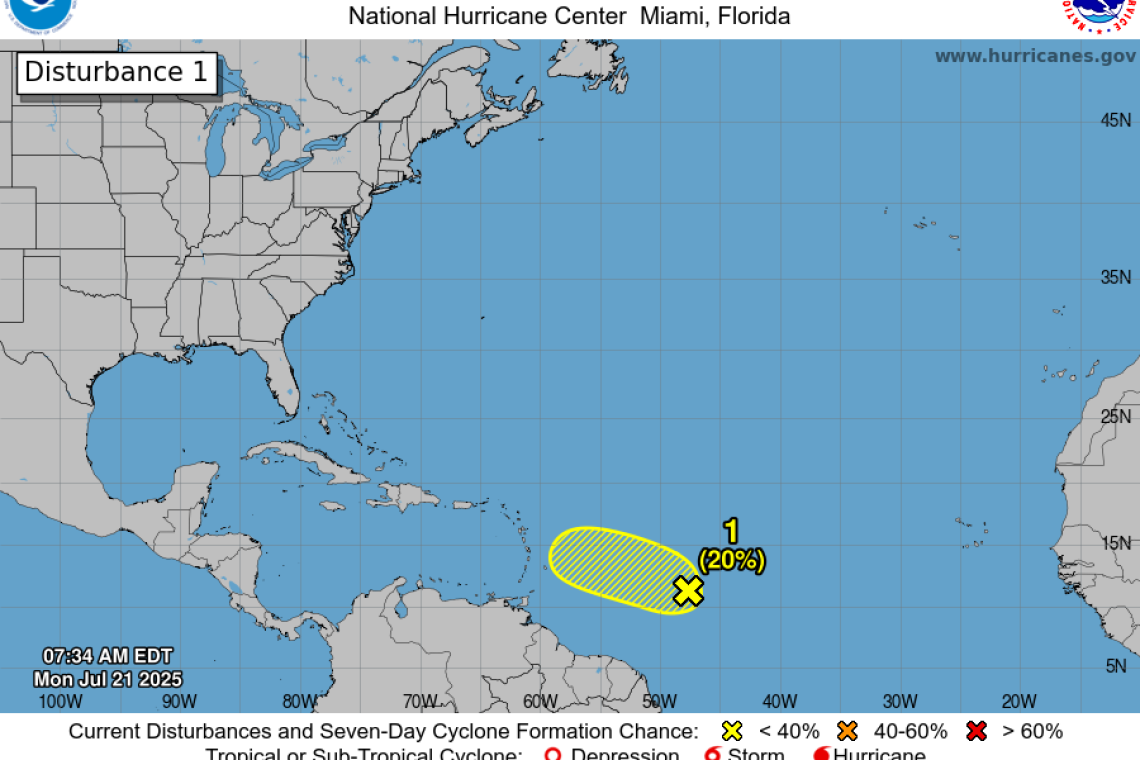 Tropical Weather Outlook