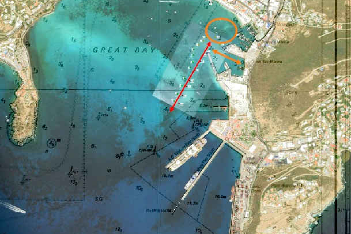 Port St. Maarten issues guidelines  for dredged channel in Great Bay
