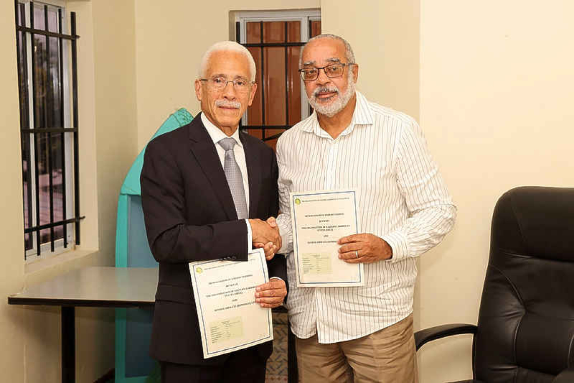 Sunrise Airways,  OECS sign MOU