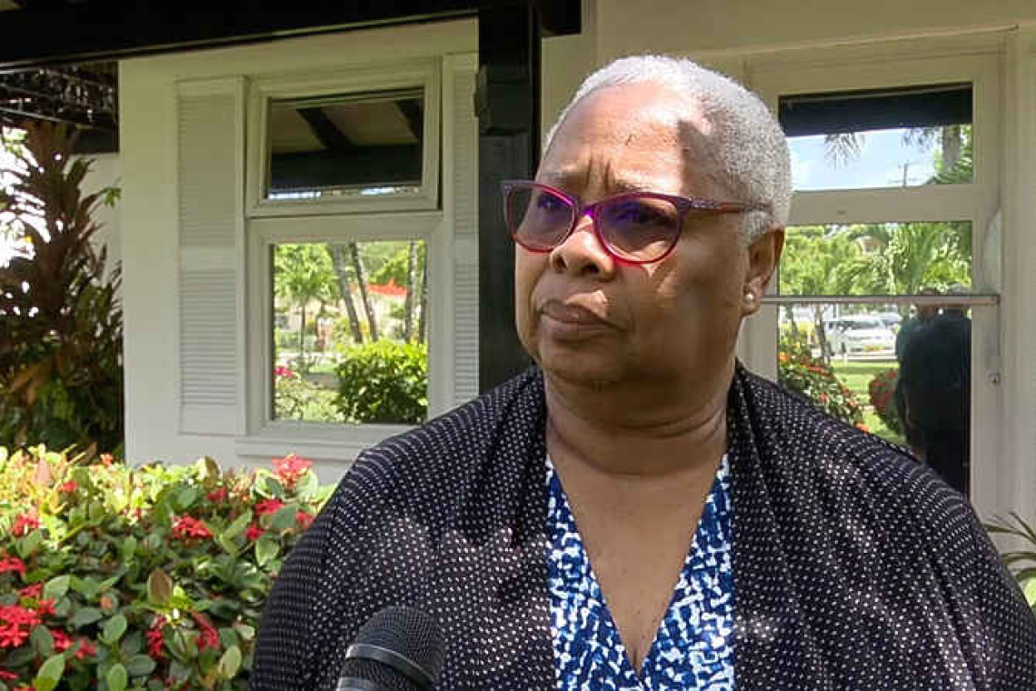 Morris-Alleyne leads Hall of Justice,  Institutional Strengthening Project