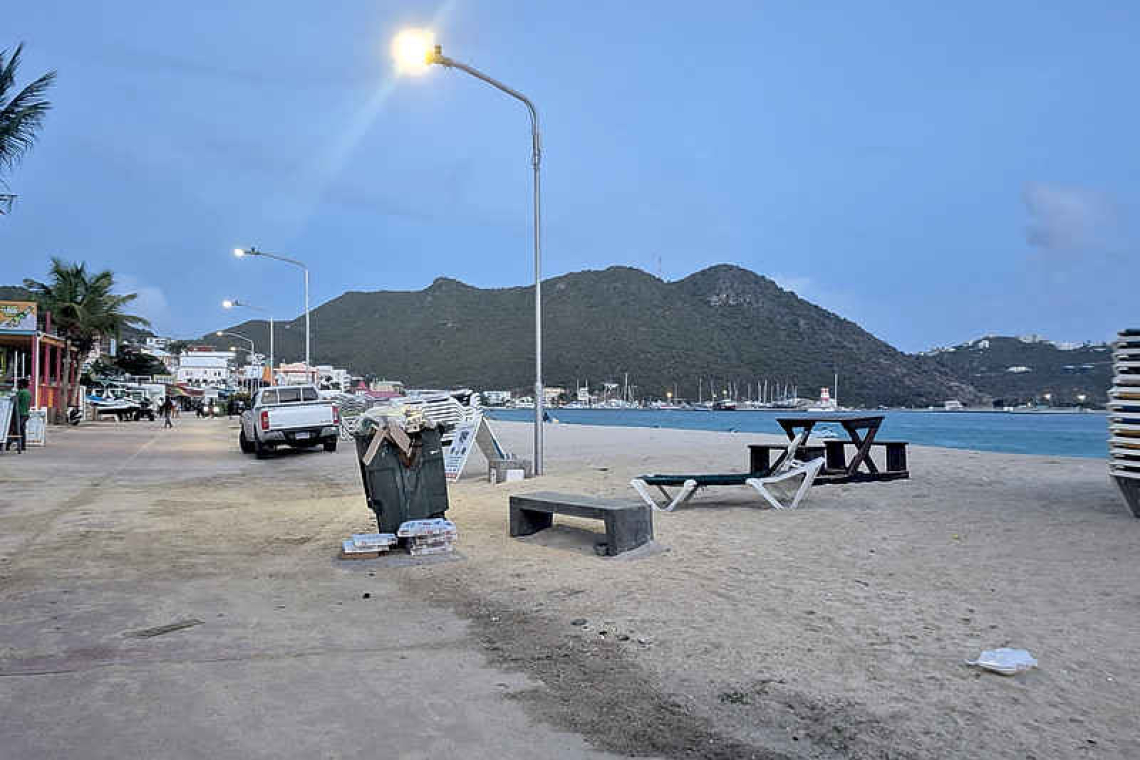 Boardwalk Boulevard  shows signs of neglect