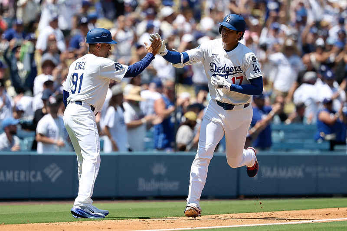 Dodgers' Shohei Ohtani reaches 1,000 career hits with HR
