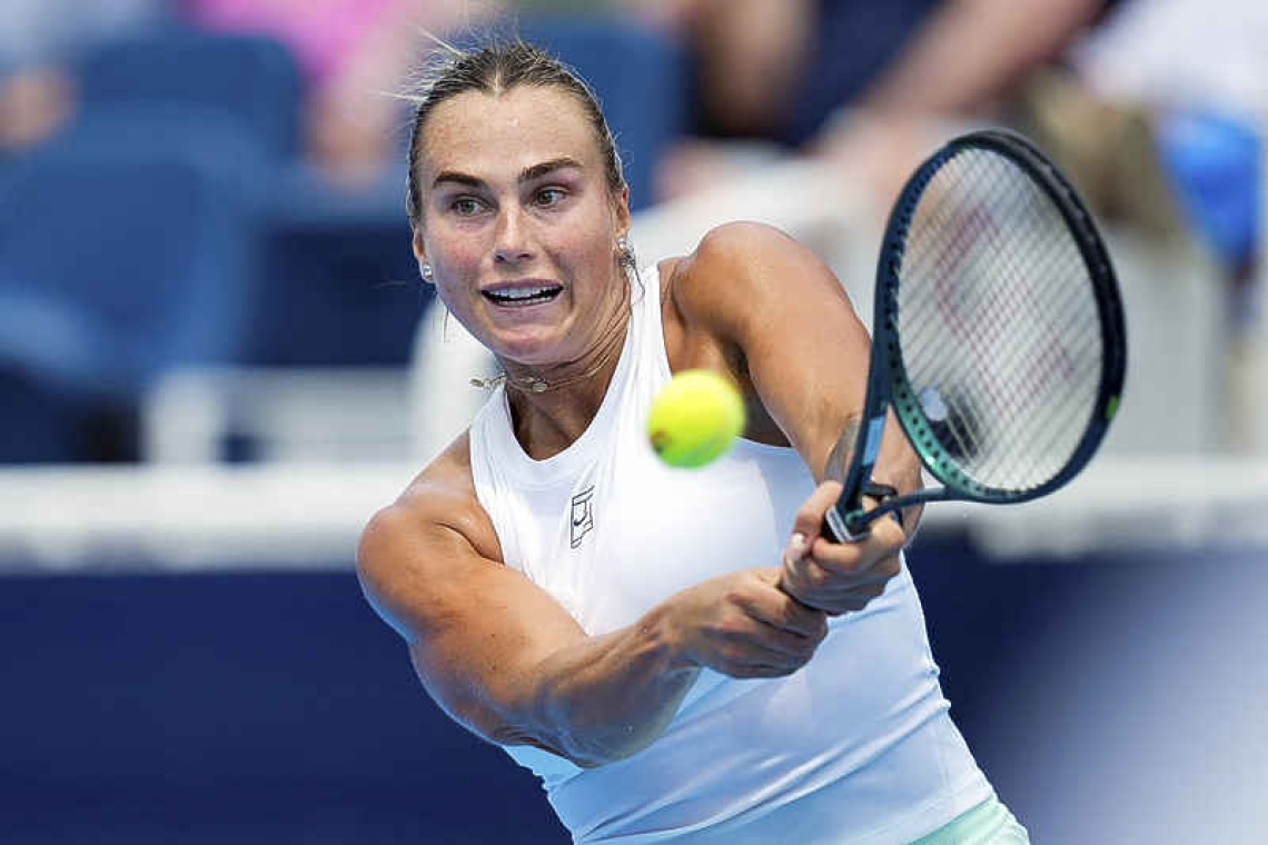 Sabalenka survives three-set battle against Raducanu   
