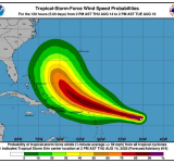 Tropical Storm Watches  in Northeast Caribbean