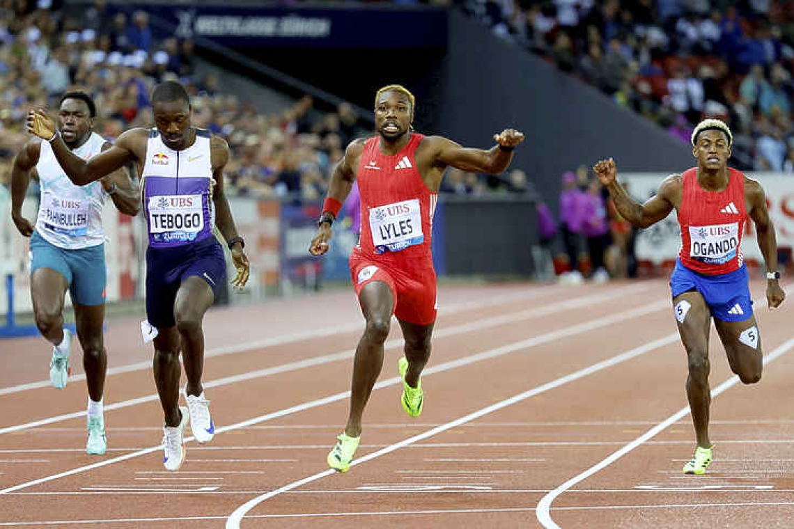 Lyles, Alfred seal statement wins ahead of world championships