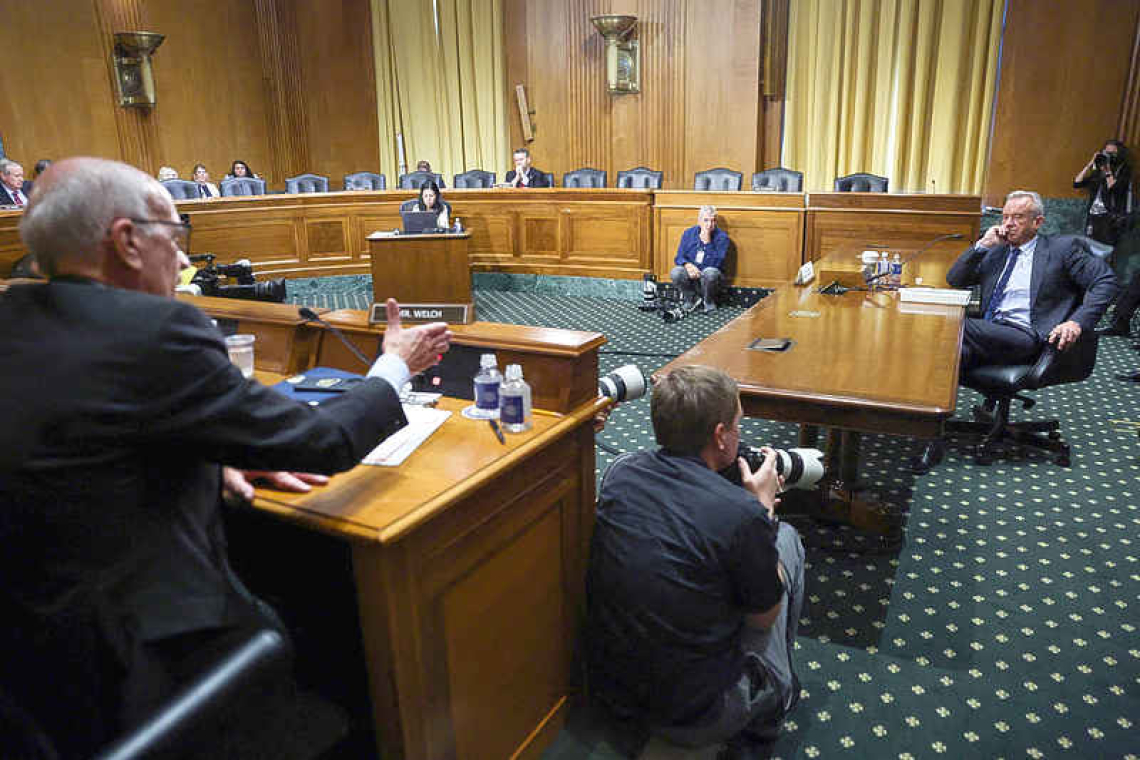 US senators pit Kennedy against  Trump on recent vaccine policy