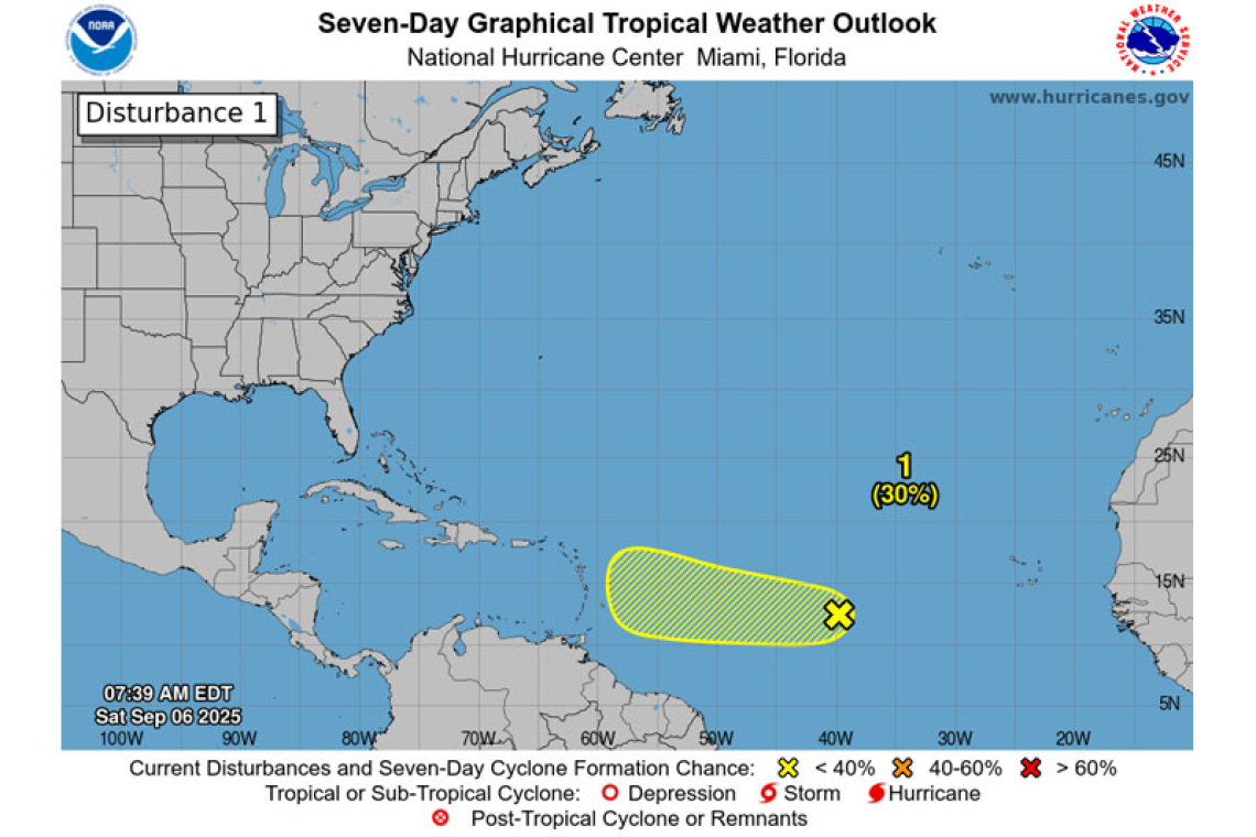 Tropical Weather Outlook For the North Atlantic...Caribbean Sea and the Gulf of America: