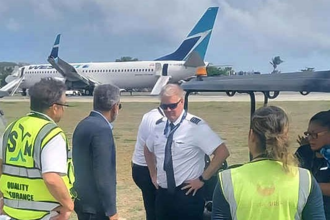 Airport runway remains closed while US crew oversees WestJet removal operation