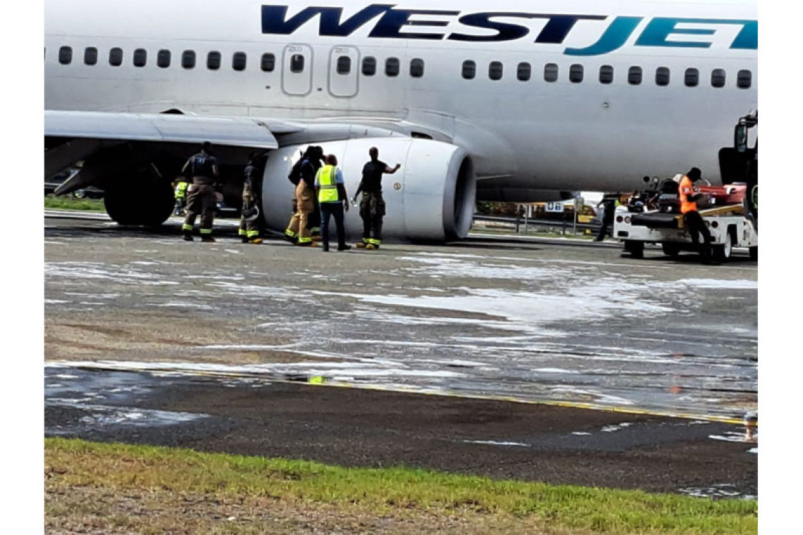  Airport runway remains closed while US  crew oversees WestJet removal operation