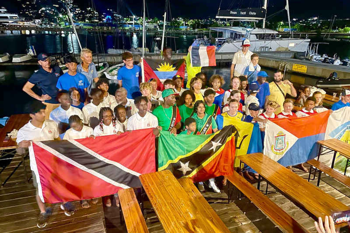 Sint Maarten youth sailors excelling in international regattas