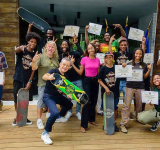    France lends a hand to develop  skateboarding in Jamaica