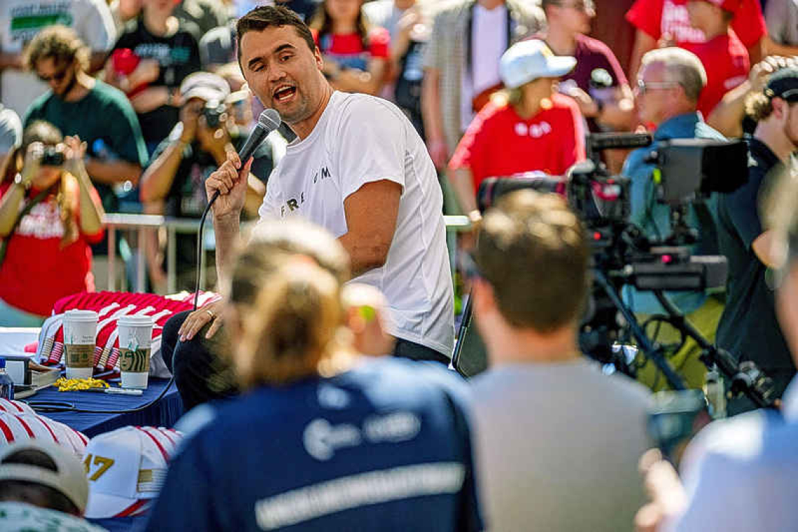 Conservative influencer Charlie Kirk shot dead in 'political assassination'