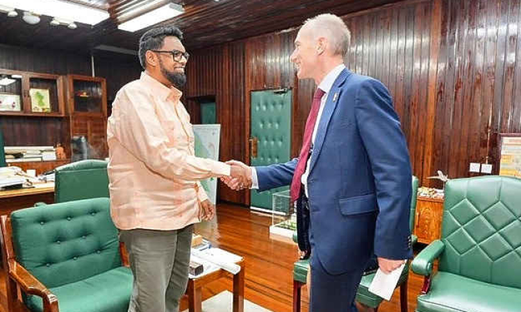 Pres. Ali advances data centre, AI vision  in meetings with ExxonMobil, Cerebras