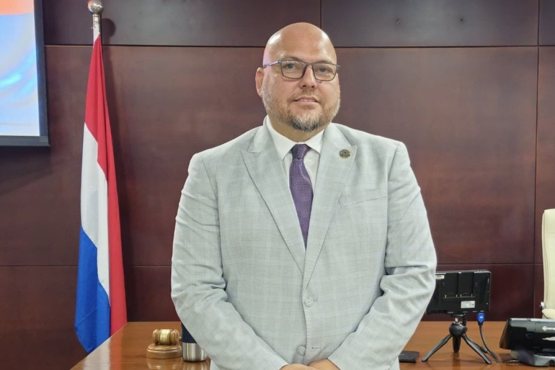 Christopher Wever elected 1st  Vice President of Parliament