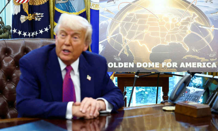 Pentagon to get first official briefing on Golden Dome missile shield architecture