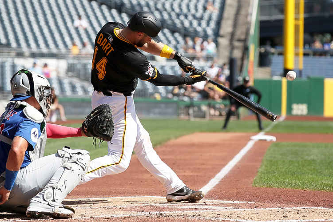 Pirates power up to rout Athletics in home finale