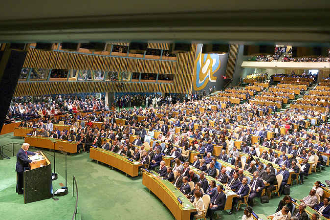 Trump tells world leaders their countries are 'going to hell' in combative UN speech