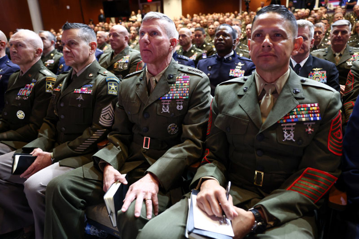 Hegseth slams 'fat generals,' Trump touts cities as troop ‘training grounds’