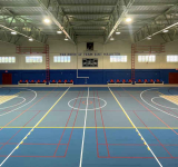 L.B. Scott Sports Auditorium gets a new  multipurpose floor and interior facelift