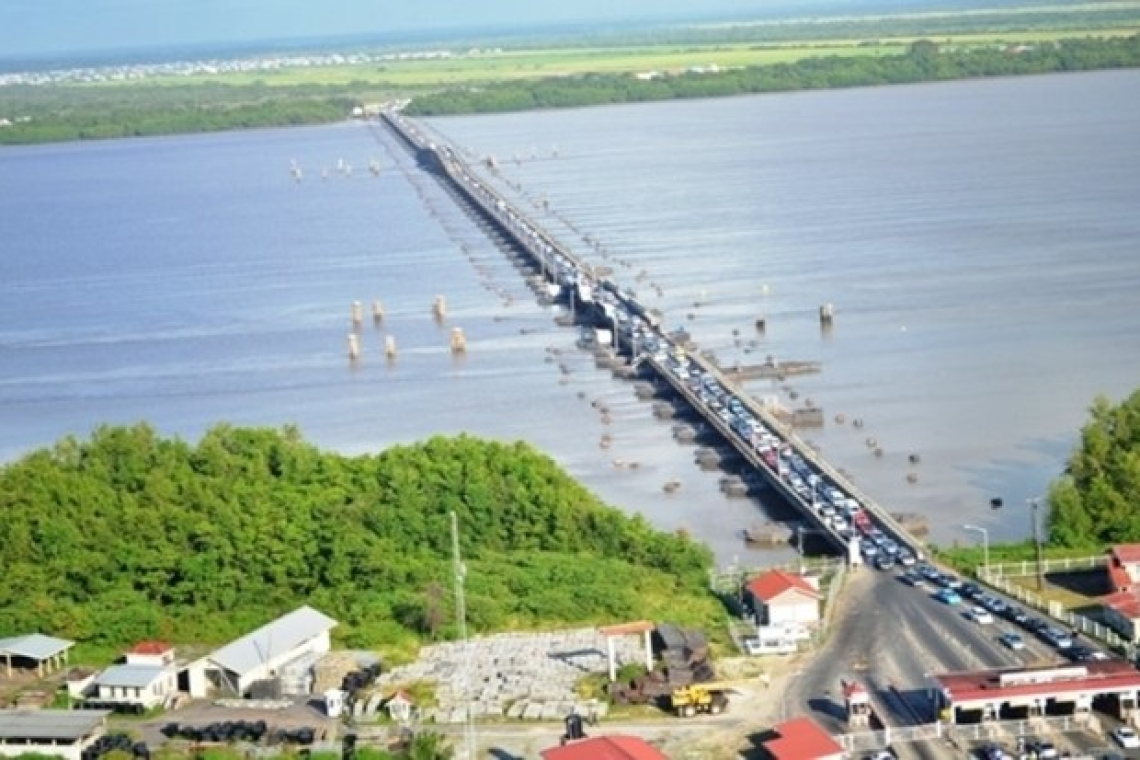 A chapter closes: Guyana bids  goodbye to its first floating bridge