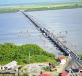 A chapter closes: Guyana bids  goodbye to its first floating bridge