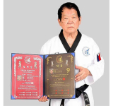 St. Maarten Grandmaster Liu Honoured at Summit in Korea