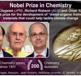 Trio win Nobel chemistry prize for work on 'Hermione's handbag' materials